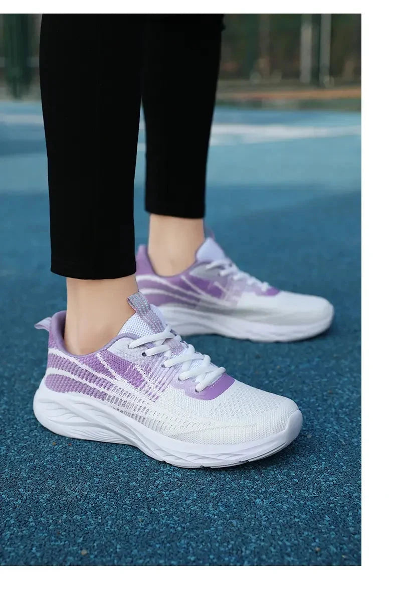 Baskets d'été respirantes pour femmes, semelle souple, plateforme confortable, baskets décontractées en maille, chaussures d'entraînement légères antidérapantes MAEJORKEN