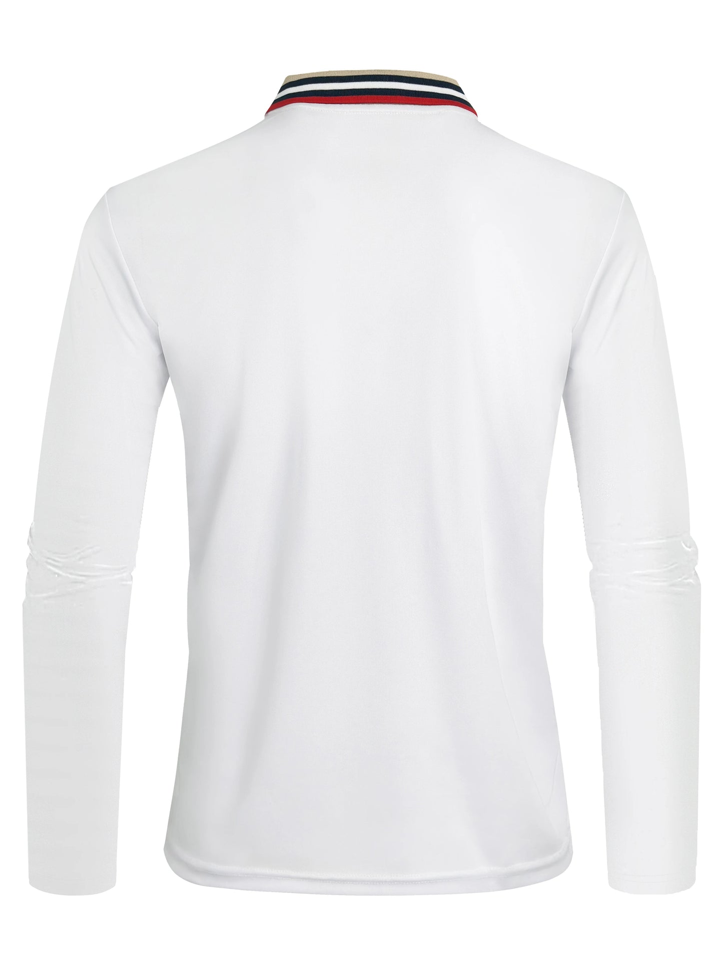 Polo à manches longues pour hommes, haut tendance décontracté et Business, printemps et automne MAEJORKEN