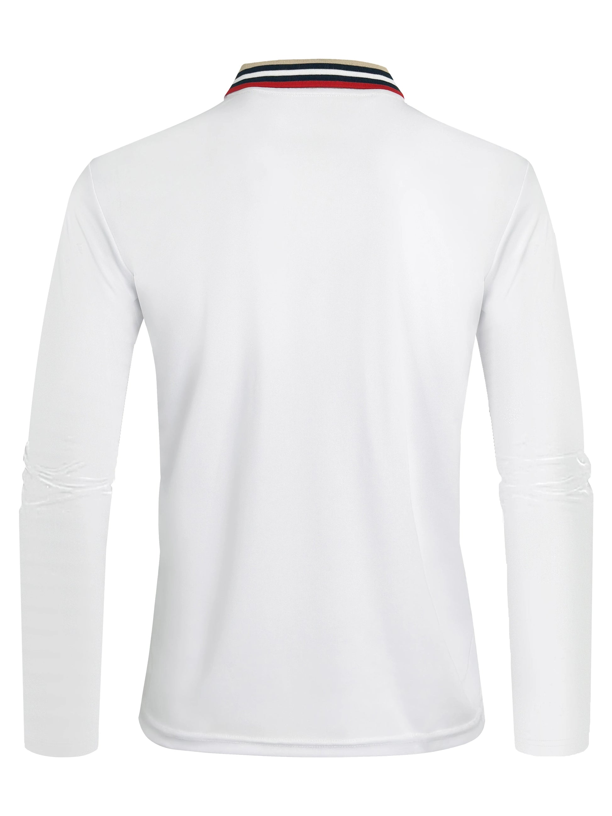 Polo à manches longues pour hommes, haut tendance décontracté et Business, printemps et automne MAEJORKEN