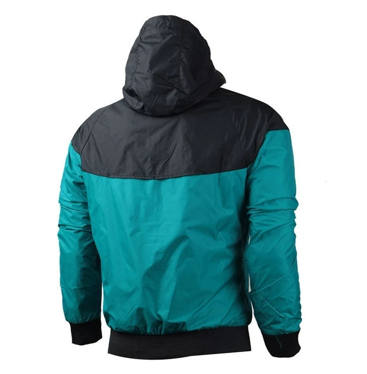 Veste de sport de plein air coupe-vent, imperméable et de protection solaire pour hommes, veste polyvalente à la mode et décontractée pour hommes MAEJORKEN