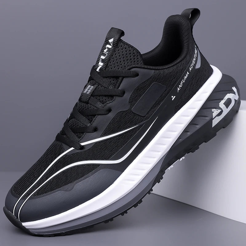 Chaussures de marche hommes en plein air antidérapant bonne qualité à la mode plat résistant à l'usure respirant baskets Sport décontracté chaussures de course homme MAEJORKEN
