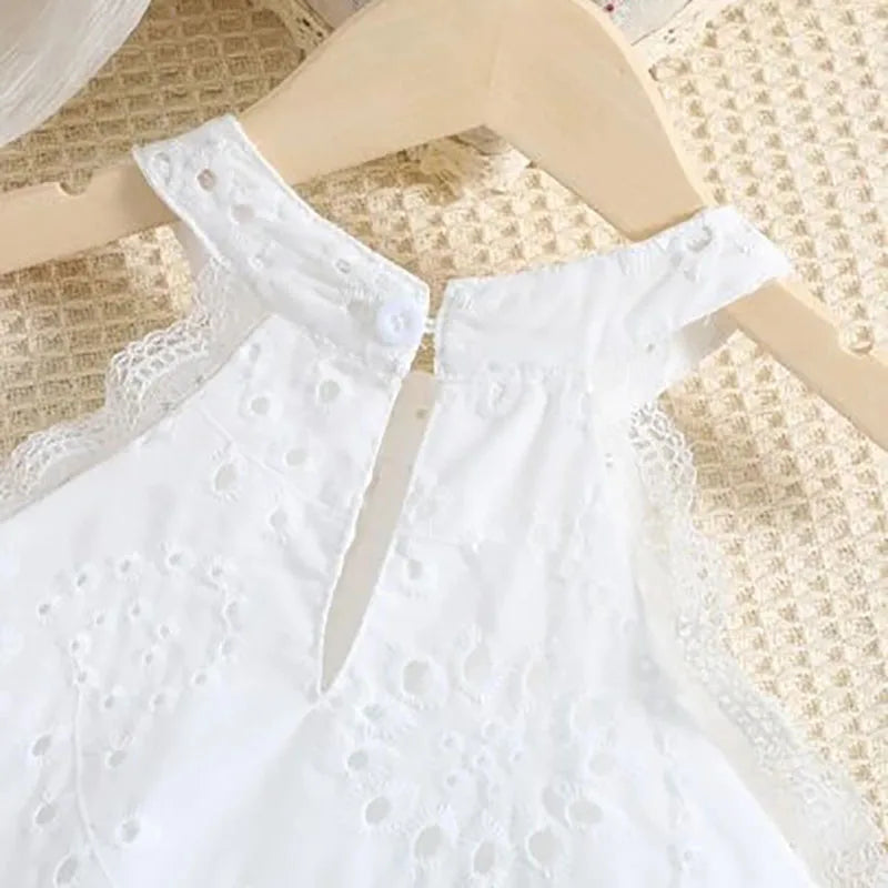 Mini robe d'été décontractée pour femmes, col rond, sans manches, ligne a, robes d'anniversaire, plage, fête, Club, robes amples, 2025 MAEJORKEN