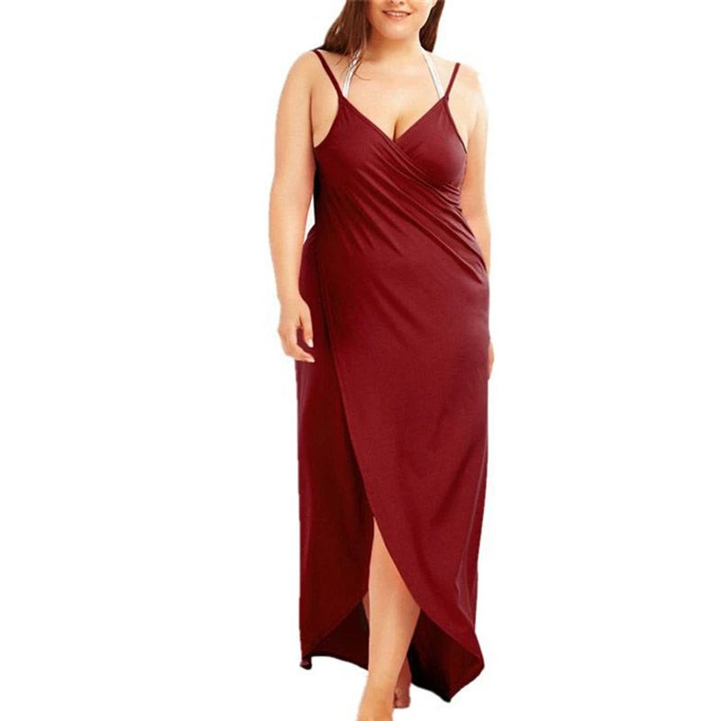 Robe femme sangle jupe de plage voile couvert chaîne Paleo dos nu croisé maillot de bain femme 2K débardeur femmes vêtements MAEJORKEN