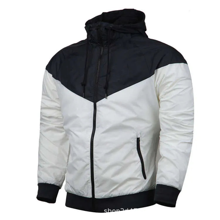 Veste de sport de plein air coupe-vent, imperméable et de protection solaire pour hommes, veste polyvalente à la mode et décontractée pour hommes MAEJORKEN