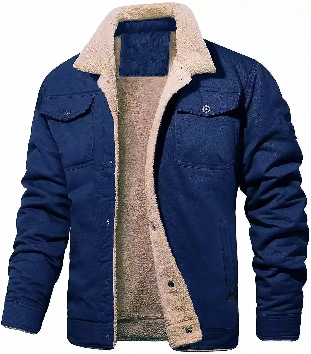 Veste d'automne/hiver  en coton velours à la mode du S au 5XL MAEJORKEN