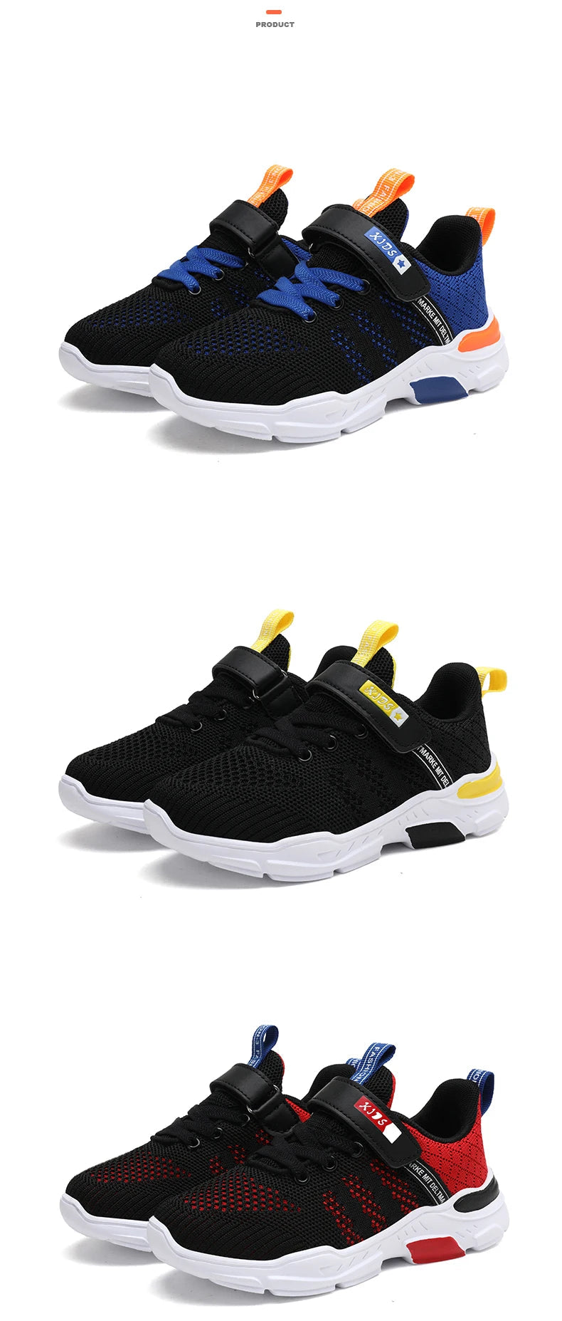 Chaussures de Course en Maille Respirante pour Enfant Garçon et Fille, Baskets Confortables et Décontractées à la Mode MAEJORKEN