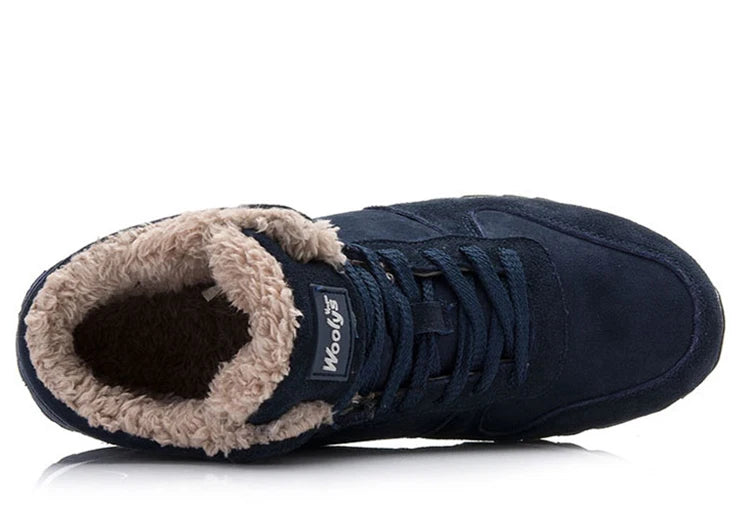 Bottes de neige épaisses en coton pour hommes et femmes grande taille du 36 au 48 MAEJORKEN