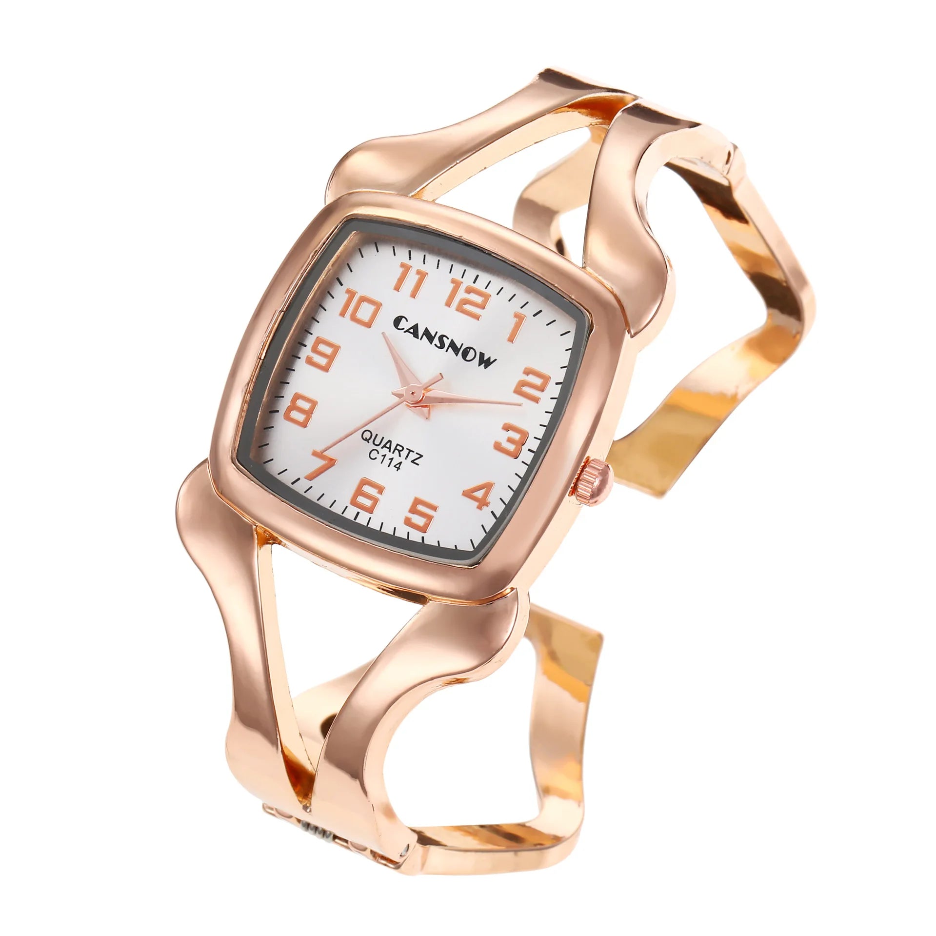 Montre à quartz étanche pour femme, acier inoxydable MAEJORKEN