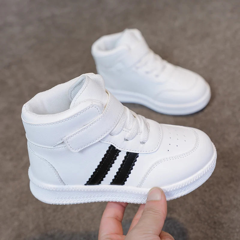 Chaussures de sport décontractées pour enfants, baskets montantes, antidérapantes, légères et confortables, pour garçons et filles, chaussures de course classiques, nouvelle collection 2025 MAEJORKEN