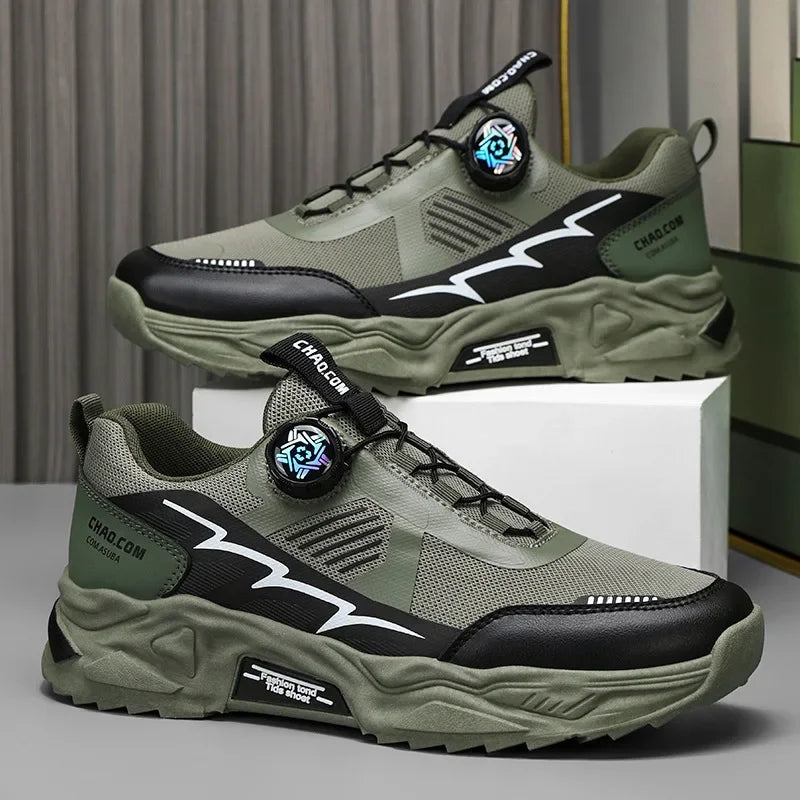 Baskets de tennis respirantes pour hommes, chaussures de course à plateforme décontractées, chaussures de sport de luxe, chaussures non aldes, confortables, quatre saisons, extérieur MAEJORKEN