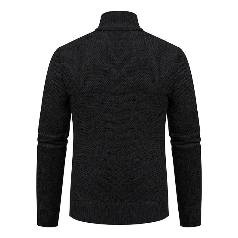 Cardigan zippé avec poche confortable et stylé du M au 4XL