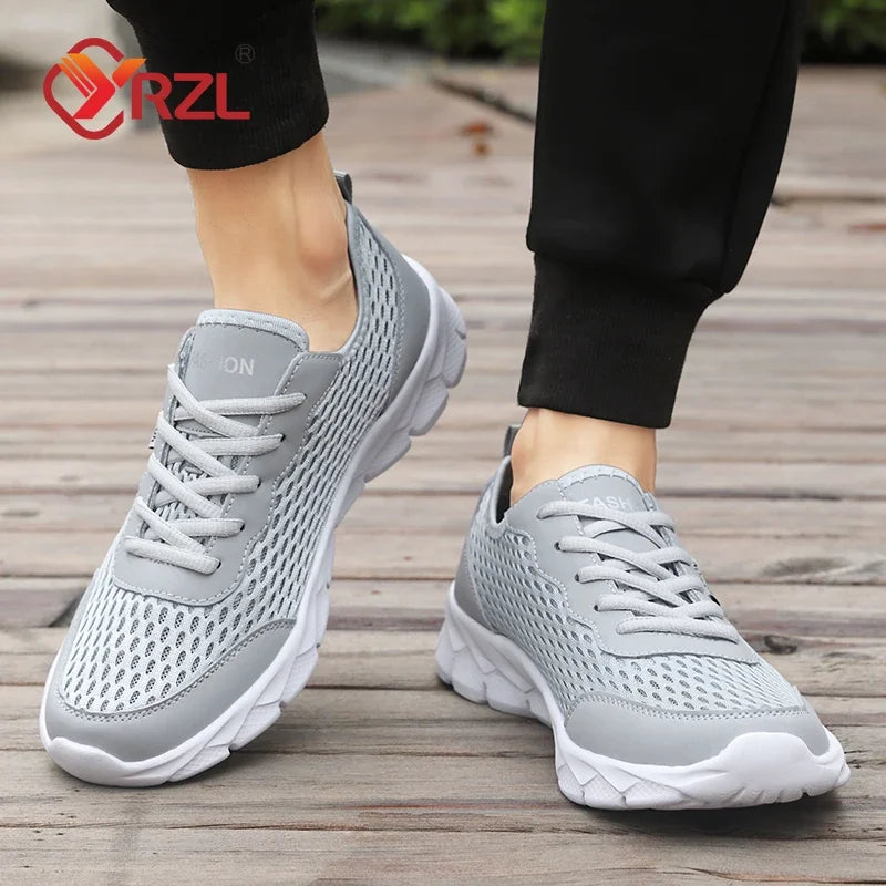 YRZL chaussures de Tennis pour hommes baskets légères de haute qualité respirant en plein air athlétique Jogging Sport course marche homme chaussures MAEJORKEN