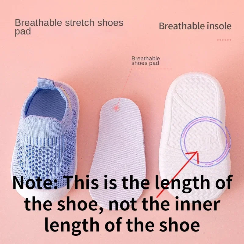 Printemps été enfant en bas âge chaussures respirant tricoté enfants baskets garçons sans lacet chaussures de Tennis filles doux antidérapant école chaussures décontractées MAEJORKEN