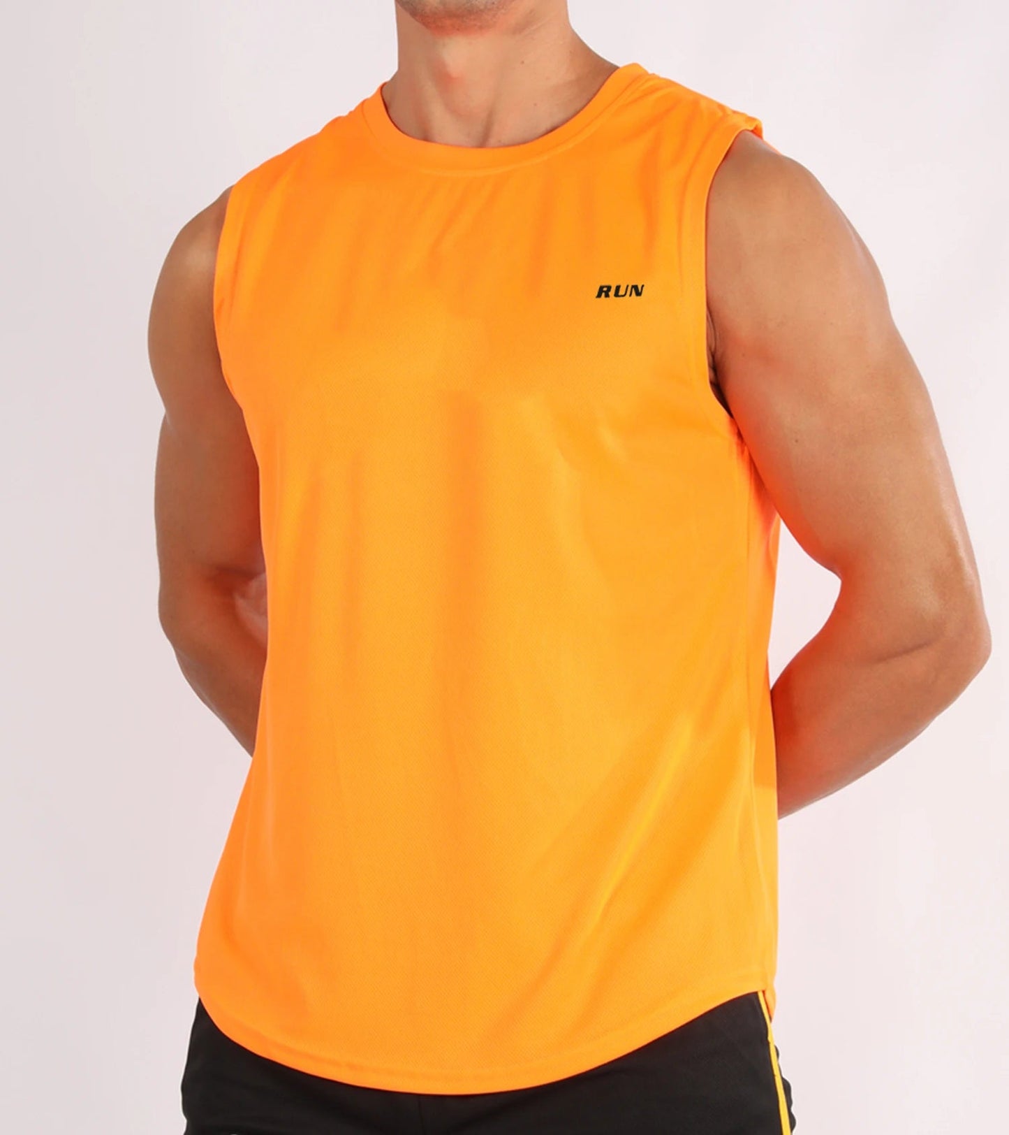 Gilets de Fitness d'été pour hommes, vêtements d'entraînement physique, Fitness de vitesse, chemises amples sans manches, gilets de basket-ball à la mode pour hommes MAEJORKEN