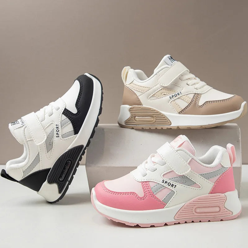 Zapatos De Mujer 2025automne nouveaux enfants baskets confort fond souple garçon chaussures Simple polyvalent filles chaussures décontractées Zapatillas Niña MAEJORKEN