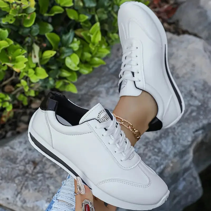 Chaussures de course Roman tendance printemps/automne, baskets plates vulcanisées pour étudiants, baskets décontractées confortables à bout rond MAEJORKEN