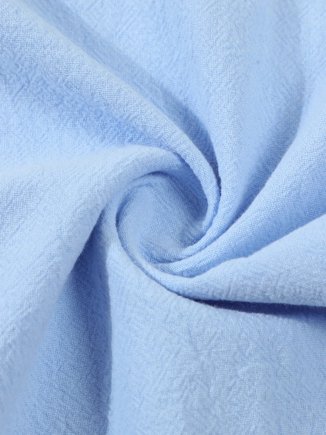 Chemise à manches longues en coton et lin pour hommes du S au 3XL MAEJORKEN