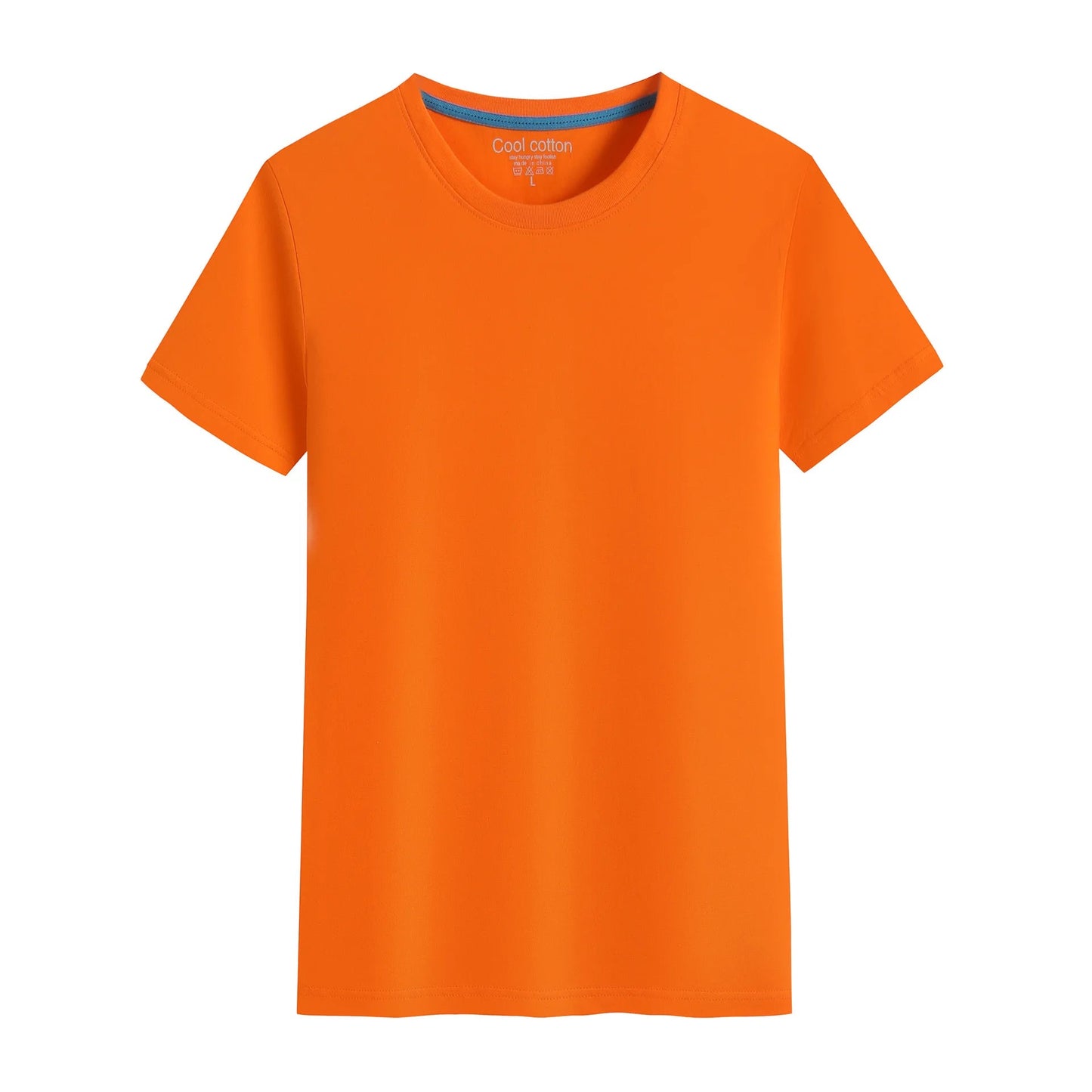 2025 tout nouveau 100% coton hommes T-shirt couleur Pure hommes t-shirts col rond à manches courtes homme T-shirt haut t-shirts pour vêtements masculins MAEJORKEN