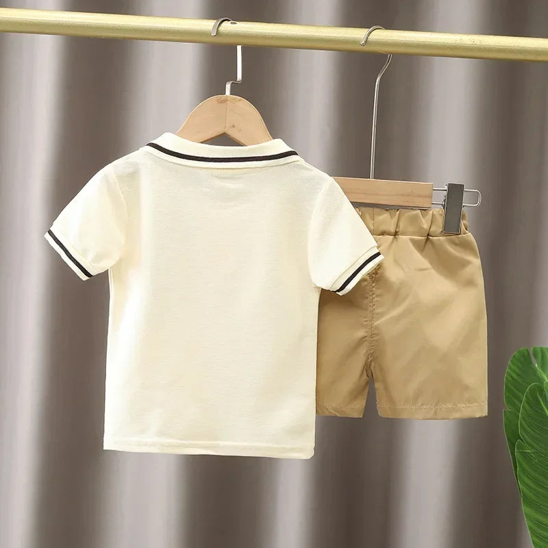 Vêtements pour enfants mère enfants vêtements ensembles pour enfants garçons T-shirt Shorts été coton à manches courtes mode Suit2PCS MAEJORKEN
