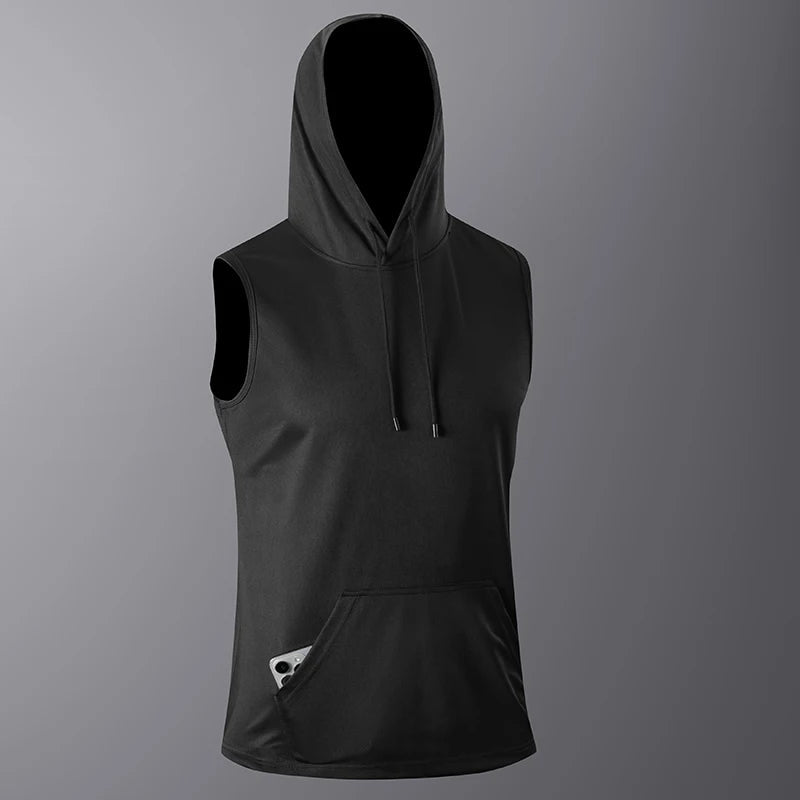 [Taille américaine] T-Shirt de gymnastique à séchage rapide sport Streetwear mode sweat à capuche T-Shirt noir 2025 été manches courtes haut t-shirts T-Shirt MAEJORKEN