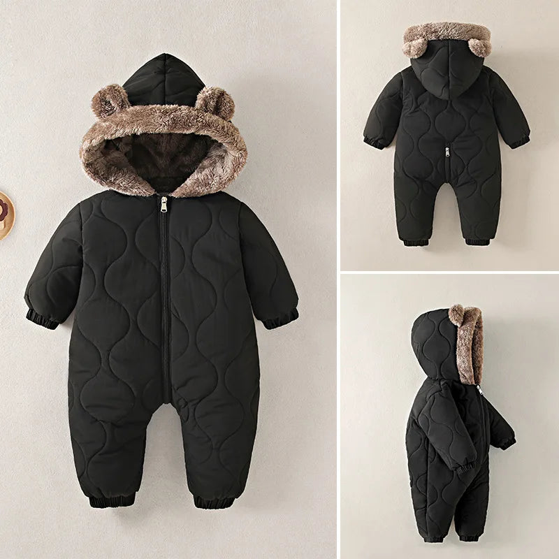Landau polaire chaud 1 pièce pour bébé, combinaison de neige d'hiver pour nouveau-né, vêtements d'extérieur, combinaison pour bébé, barboteuse, tenue confortable MAEJORKEN