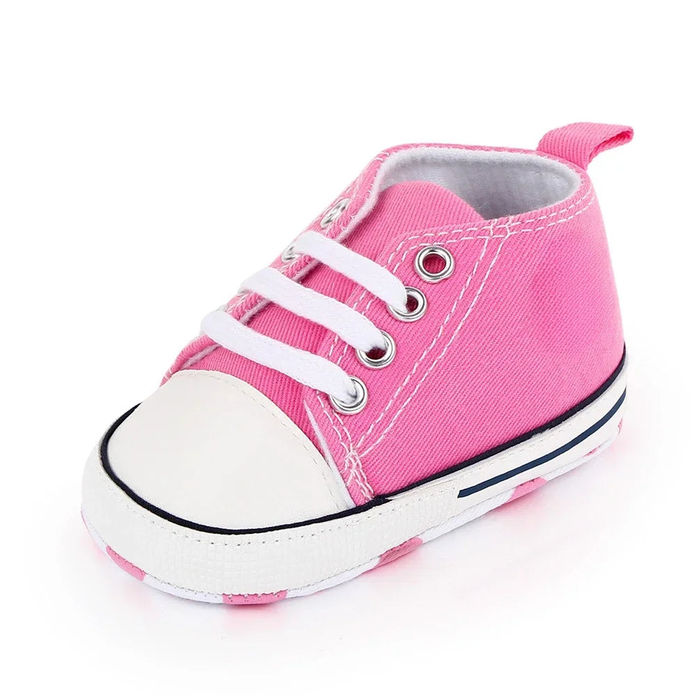Bébé classique sport baskets nouveau-né bébé garçons filles imprimer premiers marcheurs chaussures infantile enfant en bas âge anti-dérapant bébé chaussures pré-marcheurs MAEJORKEN