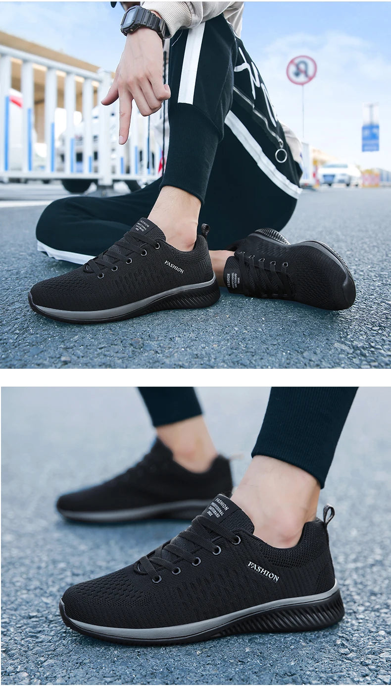 Chaussures de course légères pour hommes, baskets de marche confortables et respirantes du 39 au 46 MAEJORKEN