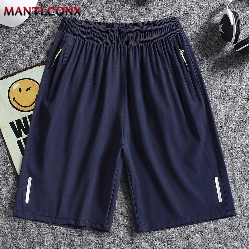 Shorts classiques d'été pour hommes, à séchage rapide nouveaux shorts décontractés d'été du M au 4XL avec poches zippées MAEJORKEN