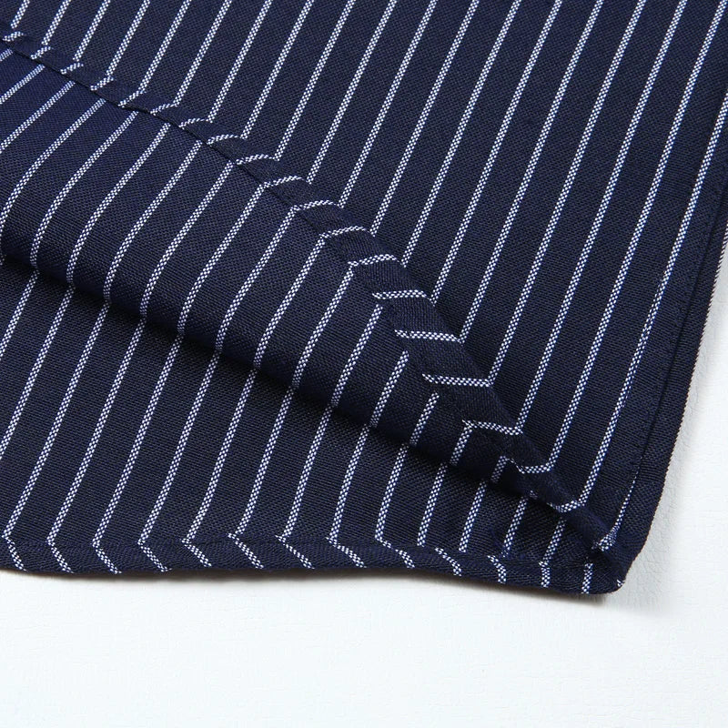 Chemise homme bleu rayé Oxford coton flanelle grande taille 5XL 6XL 7XL 8XL 10XL élégant bureau surdimensionné manches longues mince rouge blanc MAEJORKEN