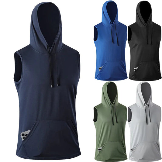 [Taille américaine] T-Shirt de gymnastique à séchage rapide sport Streetwear mode sweat à capuche T-Shirt noir 2025 été manches courtes haut t-shirts T-Shirt MAEJORKEN