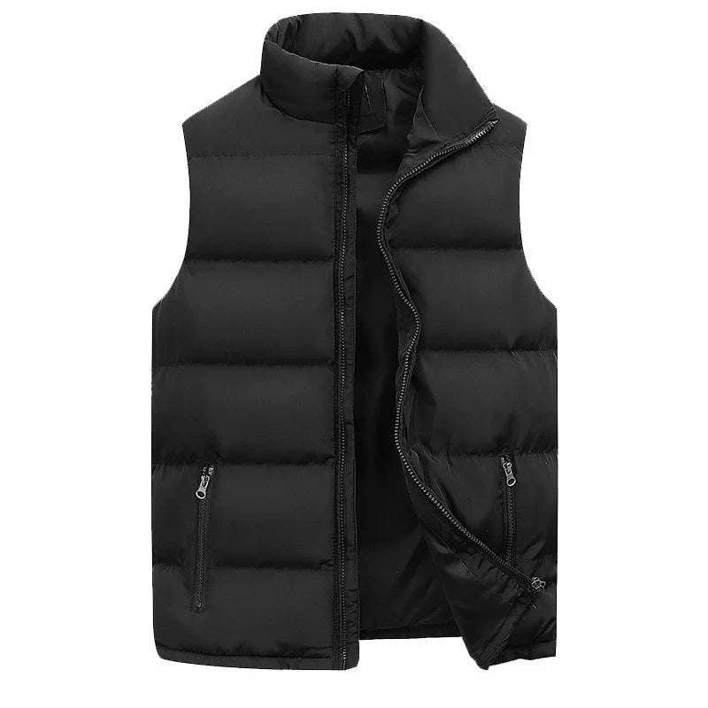 GlaJacket-Veste à col montant pour homme, manteau à fermeture éclair imperméable, gilet décontracté, vêtements de marque, chaud, hiver, automne MAEJORKEN