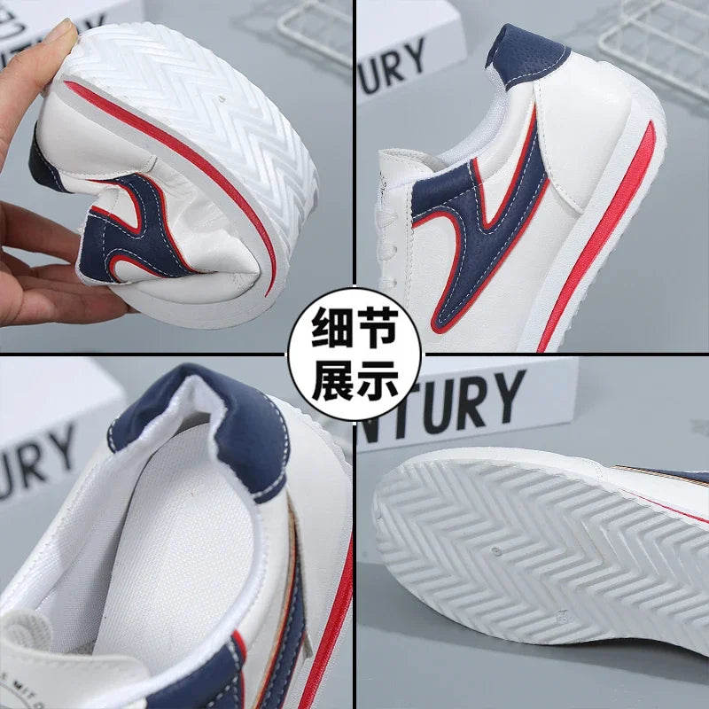 Baskets décontractées d'été pour femmes, chaussures de créateur respirantes à lacets, chaussures de sport décontractées à plateforme, chaussures de marche sportives MAEJORKEN