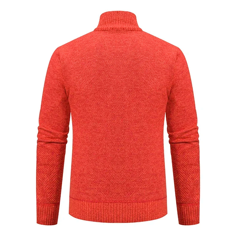 Cardigan zippé avec poche confortable et stylé du M au 4XL