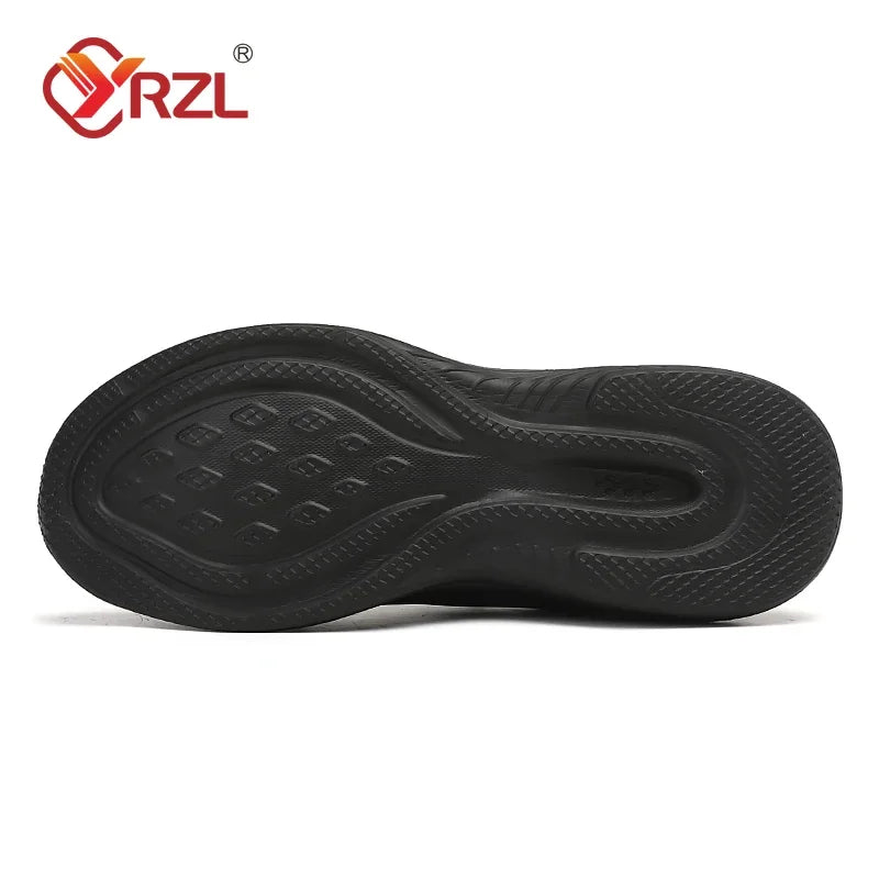 YRZL hommes chaussures de Sport en cuir chaussures de course en plein air baskets imperméables hommes légers hommes athlétique Sneaker Tenis Masculino MAEJORKEN