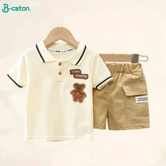 Vêtements pour enfants mère enfants vêtements ensembles pour enfants garçons T-shirt Shorts été coton à manches courtes mode Suit2PCS MAEJORKEN