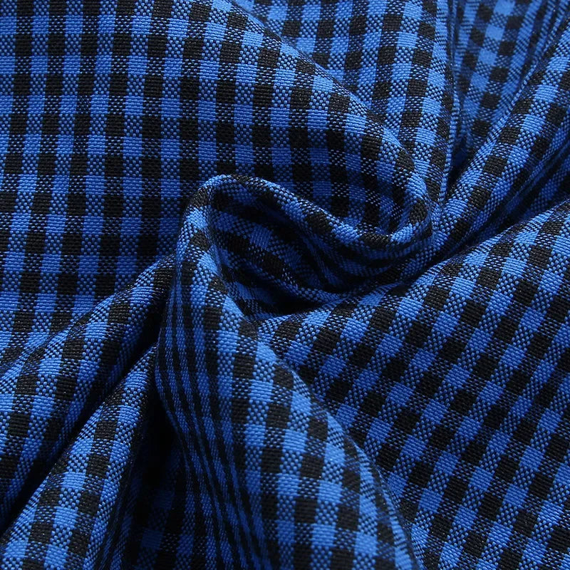 Chemises à carreaux confortables manches courtes, pur coton grande taille du M au 8XL