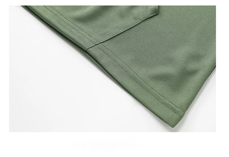 [Taille américaine] T-Shirt de gymnastique à séchage rapide sport Streetwear mode sweat à capuche T-Shirt noir 2025 été manches courtes haut t-shirts T-Shirt MAEJORKEN