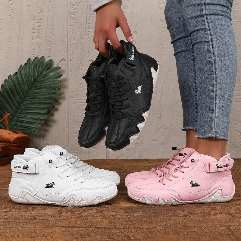 Chaussures de sport pour femmes randonnée en plein air fond plat confortable paresseux marque chaussures de conduite décontractées respirant mode Sneaker chaussures MAEJORKEN