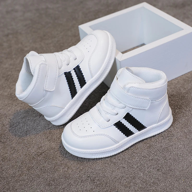 Chaussures de sport décontractées pour enfants, baskets montantes, antidérapantes, légères et confortables, pour garçons et filles, chaussures de course classiques, nouvelle collection 2025 MAEJORKEN