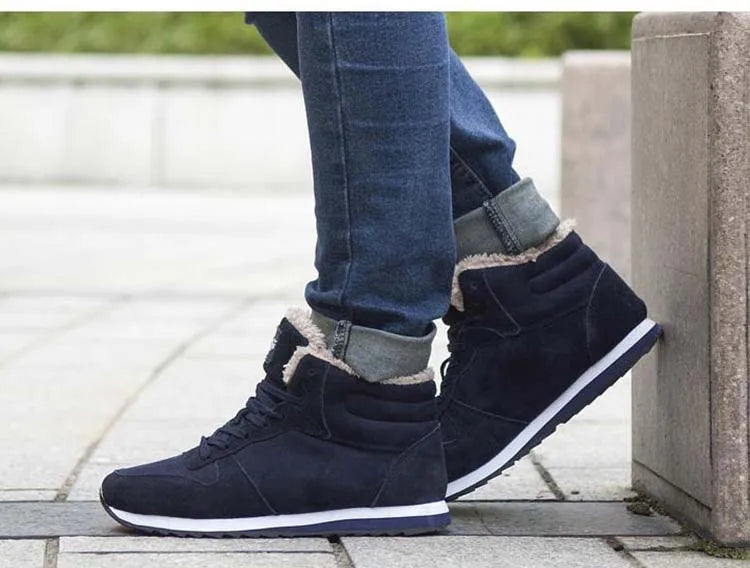 Bottes de neige épaisses en coton pour hommes et femmes grande taille du 36 au 48 MAEJORKEN