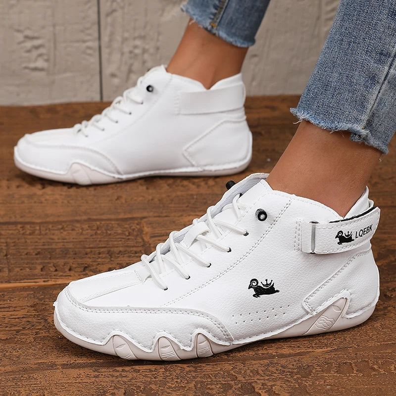Chaussures de sport pour femmes randonnée en plein air fond plat confortable paresseux marque chaussures de conduite décontractées respirant mode Sneaker chaussures MAEJORKEN