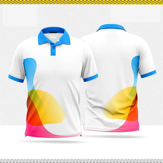 2025 Colorful 3D Printed Stripes Polo Shirt For Men Stripe Sports Pattern Short Sleeve Tees Summer Lapel Tops Oversized T-Shirts MAEJORKEN