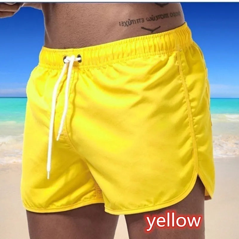 Short de sport en maille respirante pour hommes, à la mode, pour course à pied, vitesse sèche, été, entraînement fin, plage, nouvelle collection MAEJORKEN