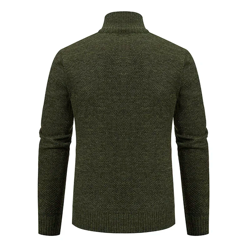 Cardigan zippé avec poche confortable et stylé du M au 4XL
