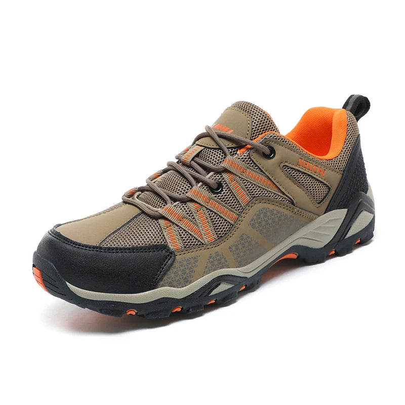 Chaussures de randonnée en maille pour hommes, souliers de voyage respirants, imperméables, pour plein air, chasse, pêche, montagne, équitation, sport MAEJORKEN