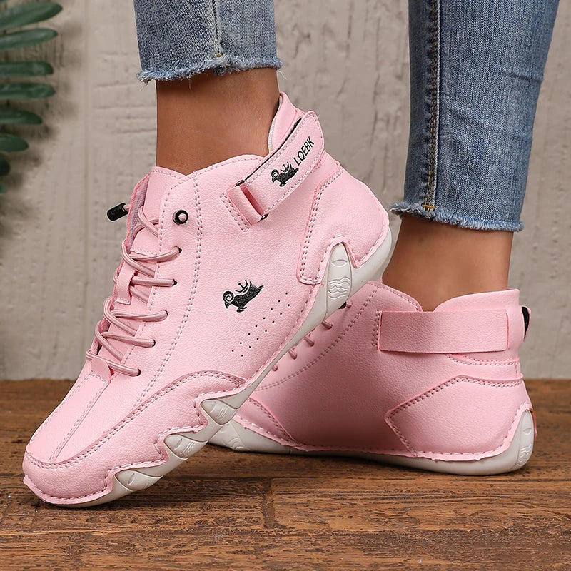 Chaussures de sport pour femmes randonnée en plein air fond plat confortable paresseux marque chaussures de conduite décontractées respirant mode Sneaker chaussures MAEJORKEN