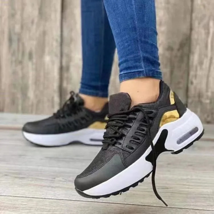 Chaussures en maille pour femmes baskets respirant course sport femmes chaussures de Tennis randonnée en plein air formation femme chaussures de sport semelle souple MAEJORKEN