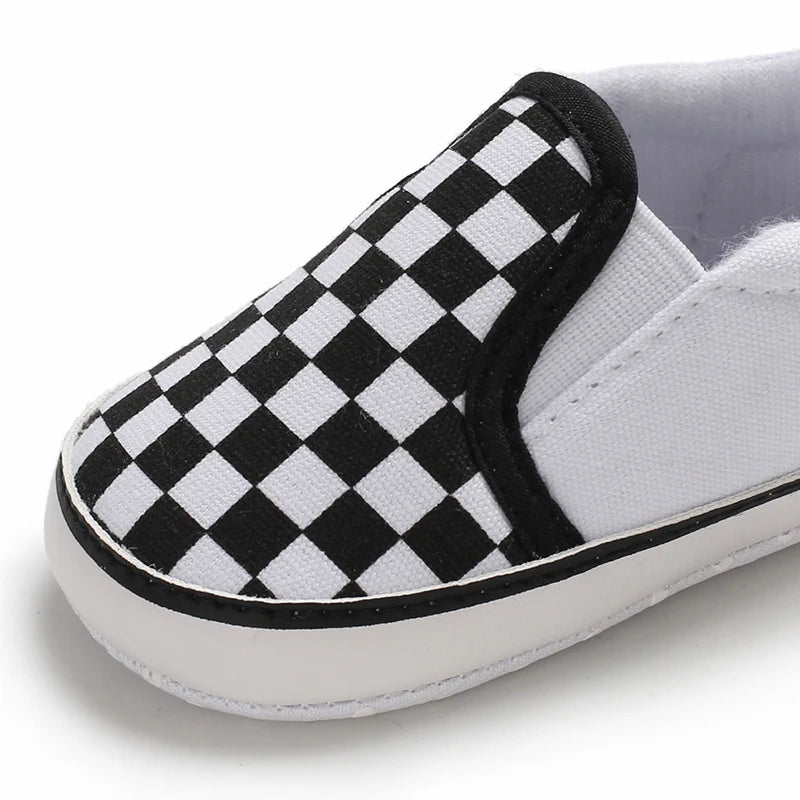 Chaussures pour nouveau-né garçon de 0 à 18 mois, chaussures de sport classiques en toile décontractées à semelle souple, chaussures de marche confortables MAEJORKEN