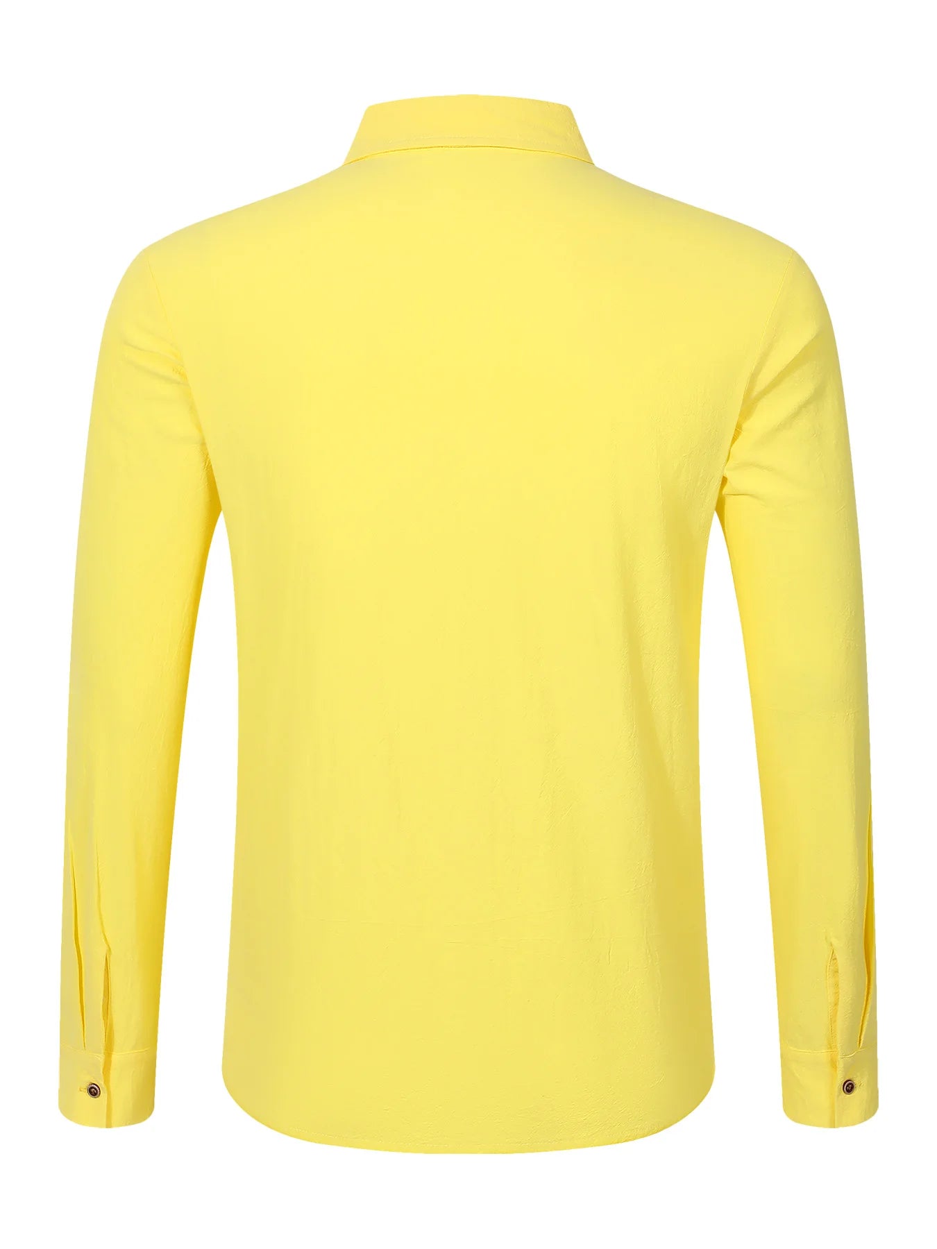 Chemise à manches longues en coton et chanvre pour hommes, ample et décontractée, avec col de poche, nouvelle collection automne 2025 MAEJORKEN