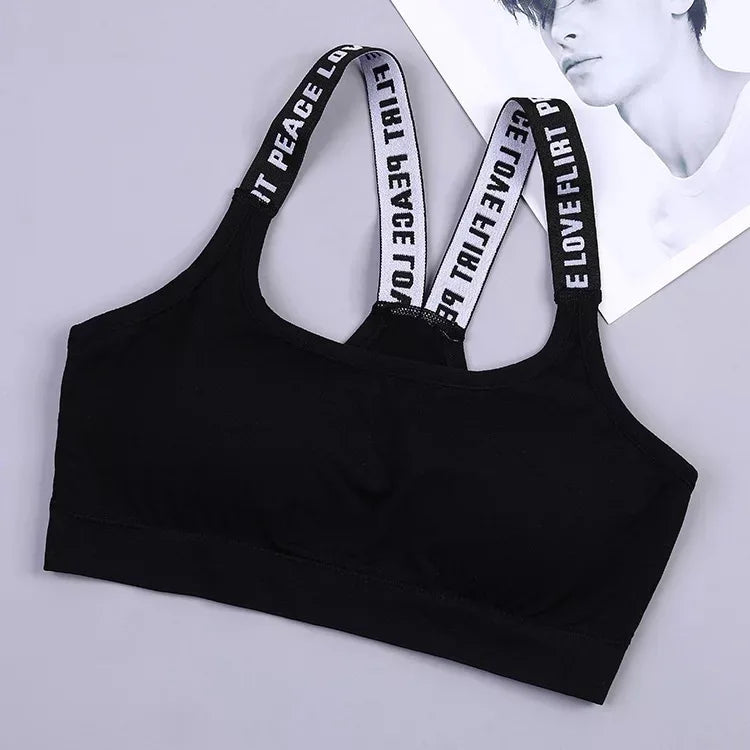 Soutien-gorge push-up respirant et sexy sans couture pour femme, haut sportif à fort impact pour gym, fitness et yoga MAEJORKEN